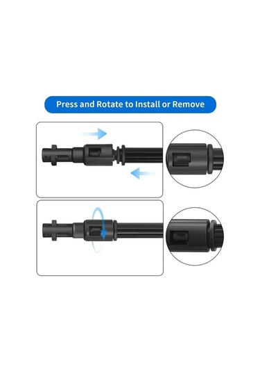 Bloomnest K2 K3 K4 K5 K6 K7 Blaster Temizleme Nozulu Aksesuarı İçin Yüksek Basınçlı Jet Lance, Küçük Boy