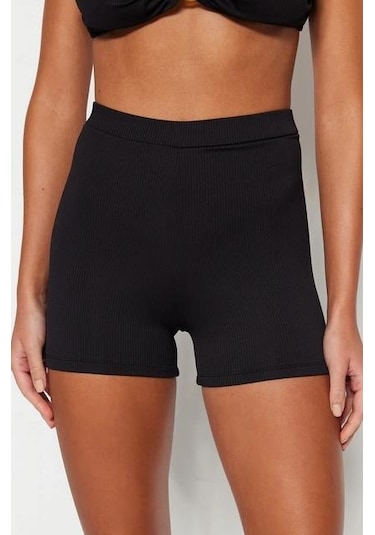 Deep Beach Dokulu Yüksek Bel Bikini Altı Db200792kt 001