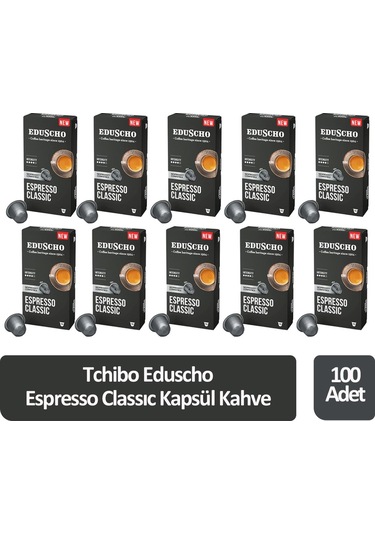 Tchibo Eduscho Espresso Classic Kapsül Kahve 100 Kapsül Kapsül Kahve