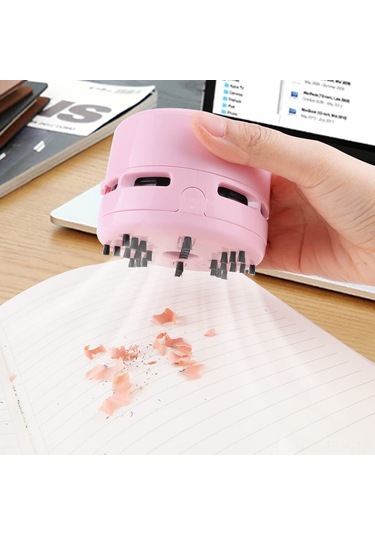 Xindoker Tenwın Taşınabilir Mini Elektrikli Süpürge - Araç Ve Masa Temizliği İçin Tw8050 Pembe Model