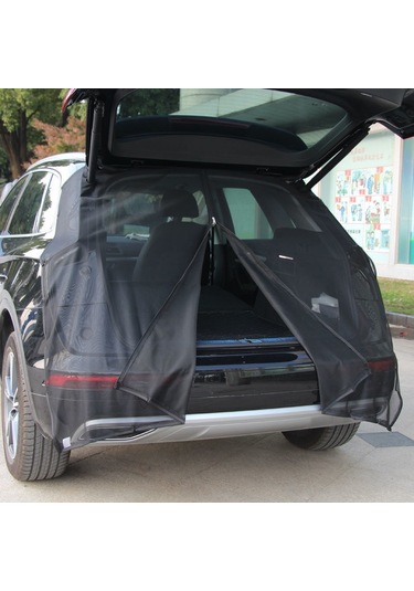 S 144 X 150 Cm Araç Bagaj Kapağı Sivrisinek Önleyici Ve Böcek Ekranları Gövde Manyetik Güneş Koruyucu Cibinlik