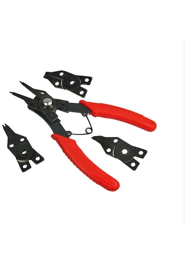 Egman Seti 4 Parça Farklı Model - Çok Fonksiyonlu Değiştirilebilir Başlıklı Yaylı Pense 1 Adet