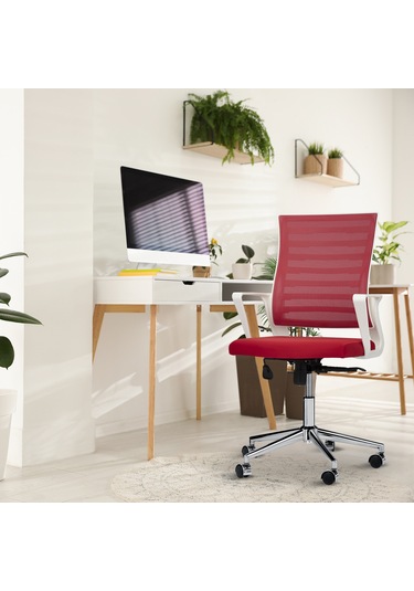 Asbir Mobilya Ceo Fileli Çalışma Koltuğu Ofis Koltuğu