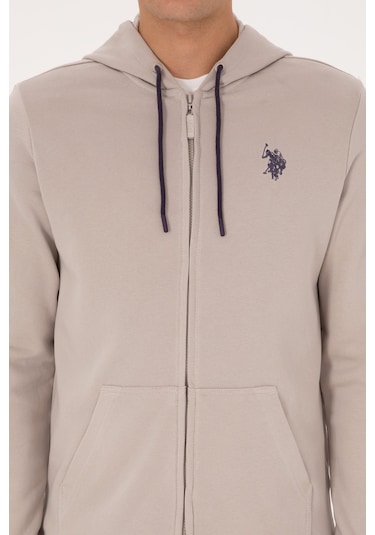 U.s. Polo Assn. Erkek Taş Hırka Örme 50313748-vr049 Tas