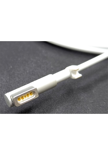 Apple Uyumlu MacBook Magsafe 1 İle L Tipi Adaptör Tamir Kablosu 5 Pimli