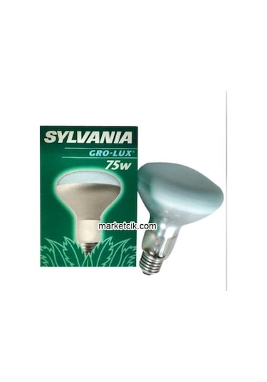 Sylvania 75 Watt E27 Grolüx Ampul Güneş Işığı Bitki Ampulü