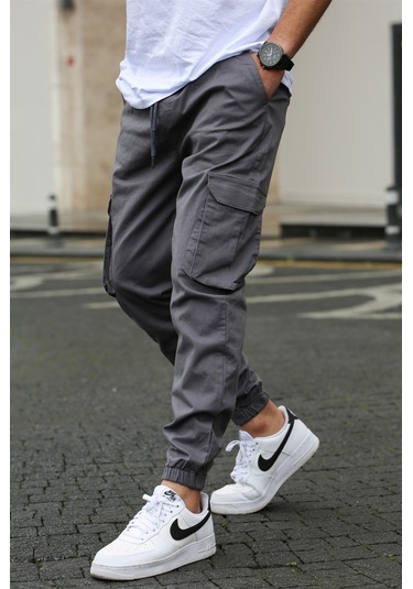 Madmext Madmext Erkek Füme Kargo Cep Pantolon 5447-füme Füme