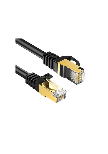 Cat7 Kablo 15 Metre Siyah Powermaster Pmcat715