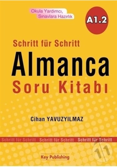 Almanca Soru Kitabı A1.2 - Cihan Yavuzyılmaz - Key Publishing