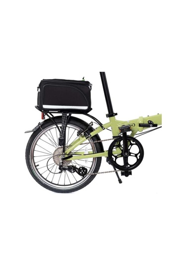 Procycle PC-430 Katlanır Bisiklet Heybeli Arka Bagaj Çanta Foldin Siyah