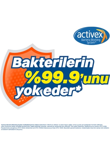 Activex Aktif Koruma Pompalı  Sıvı Sabun 300 ML