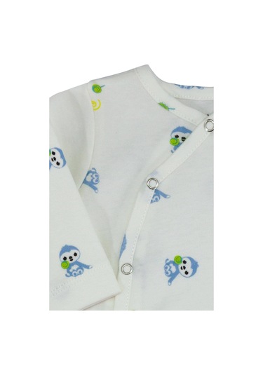 Boumini Bebek Patikli Tulum Mavi Miskin Turkuaz