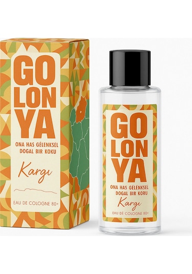 Golonya Kargı Cam Şişe Kolonya 250 ML