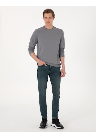 Pierre Cardin Erkek Gri Sweatshirt 50314054-vr024 Gri