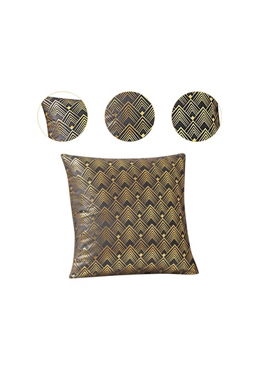 Suntek Yastık Kılıfı 18 18 Inç Minimalist Çok Yönlü Koyu-gri Koyu Gri