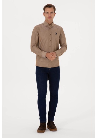 U.s. Polo Assn. Gox025k Haki Erkek Gömlek 2225582 Haki