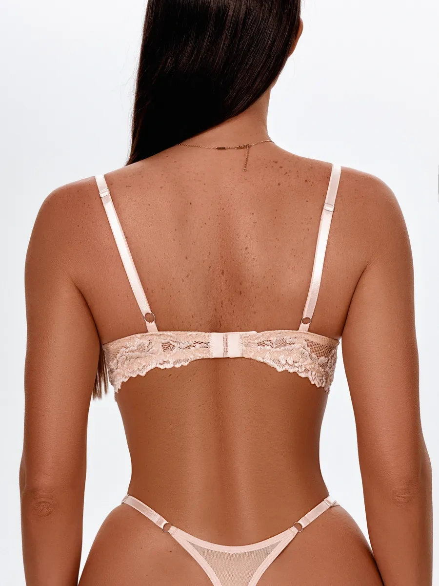 Astores Bej Dantel Süngerli Olmayan Push-up'sız Sütyen 365347382 Bej