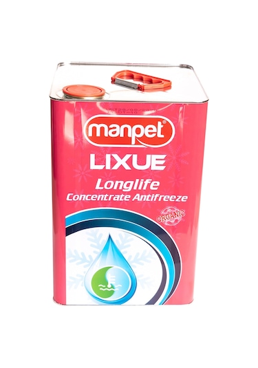 Manpet Lixue Organik Antifriz - 15 Kg - Kırmızı Organik Konsantre Antifriz