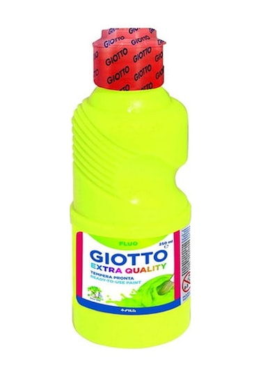 Giotto Fluo - Neon Guaj Boya 250 Ml. Fosforlu Sarı