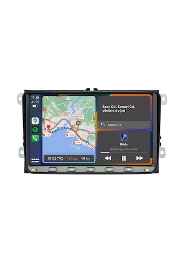 Volkswagen Caddy Android Multimedya Sistemi 2004-2019 Crv-4580x