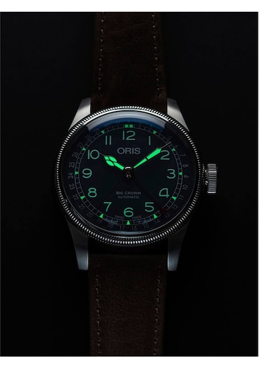 Oris Big Crown Pointer Date 40.00 Mm Otomatik Saat 01 754 7785 40 Kahverengi