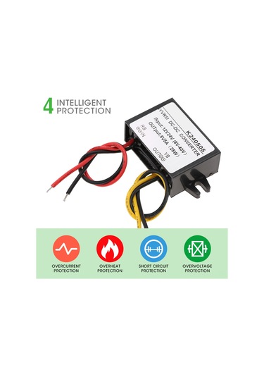 Gajeena 5v 5a Dc-dc Düşürme Güç Modülü, 8-40v Girişli, Su Geçirmez, Ateş Direnci, Aşırı Gerilim/koruma, Araç Led Ekranı Ve Diğer Cihazlar İçin