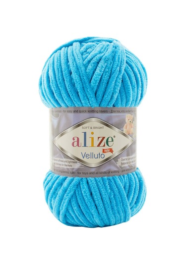 Alize Velluto El Örgü İpi 100 gr | Okyanus 016