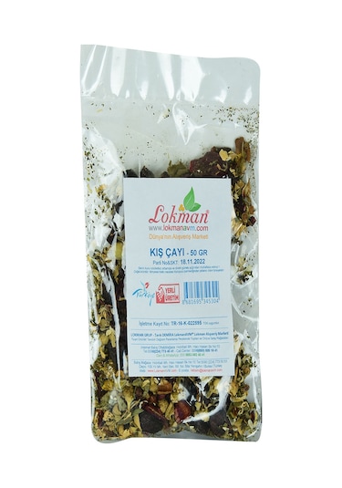Lokman Bitkisel Karışık Osmanlı Çayı Kış Çayı 50 G