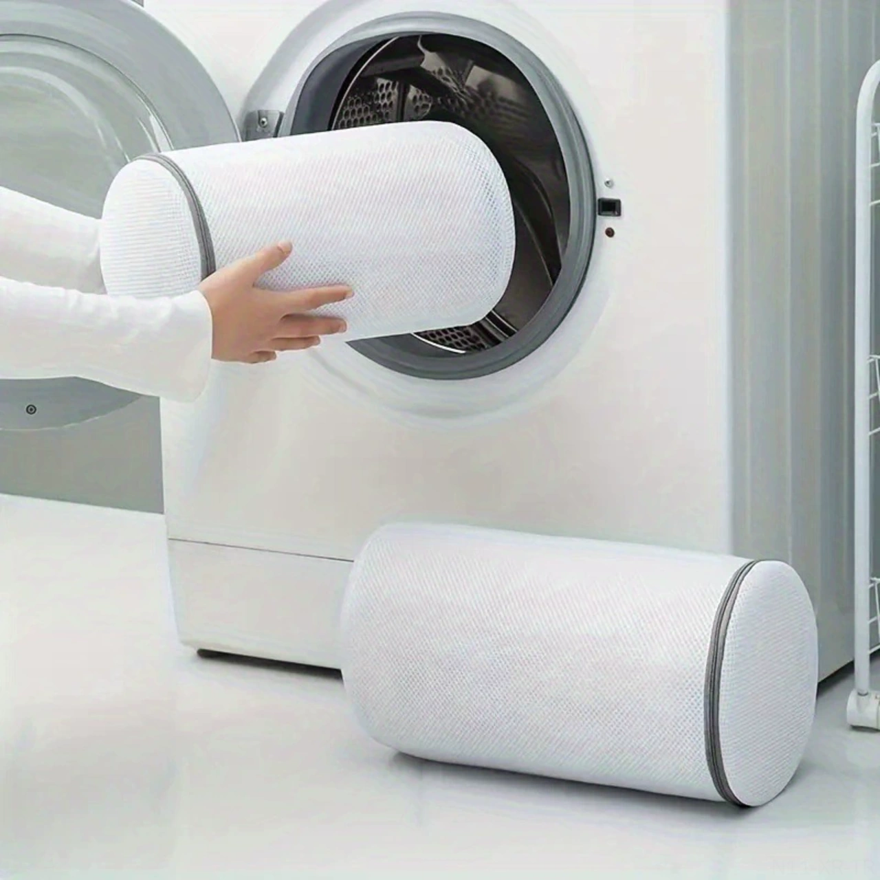 Xiyyadms Ayakkabı Yıkama Çantası Makineye Özel - Deformasyonu Önleyen, Derin Temizleyen, Seyahat Ve Saklama Ambalajı 30x18 Cm Beyaz