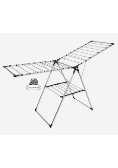 Perilla Casilda Home Alüminyum Mega Çamaşır Kurutma Askısı Gri