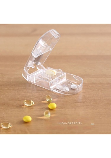 Yeiuyi7 Bir Haftalık Hap Kutusu Tablet Ayırıcı 3 Set Beyaz