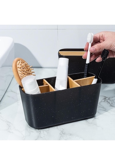 Pazly Vanity Tutucu Suntek Fırçası Düzenleyici Diş So Siyah