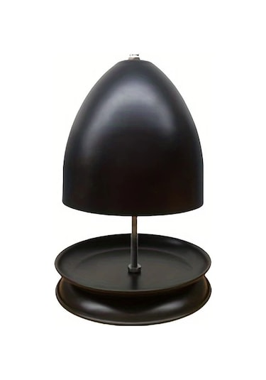 Oldfriend Siyah Dayanıklı Demir Çay Mumu Fırın Radyatörü Isıtma Seti - Alevsiz Pilsiz 4-6 Isıtma Mumu Ev & Bahçe