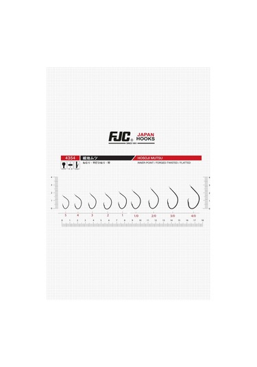 Fjc 4354 Hosojı Mutsu Black Nıkel 14 Lü İğne No:2 - Standart