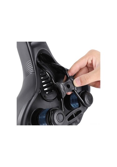 Ebitda West Bıkıng Yansıtıcı Bisiklet Yastığı - Kalın, Şok Emici, Rahat Dağ Bisikleti Sele Siyah Siyah