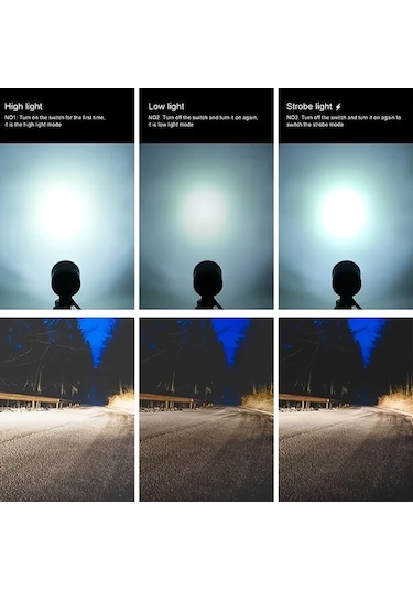 Motion003 Nlpearl Led Motosiklet Köpük Işığı 2 Adet Işık 1 Adet Anahtar 12v Sert Kablolama Motorlu Araçlar