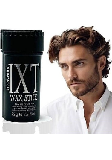 Marcham Erkekler İçin Saç Şekillendirici Stick Wax 2 x 75 G