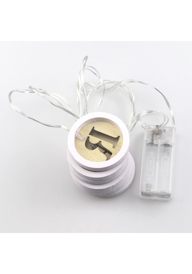 Led Işıklı Ahşap Sarkıt Lamba Dd