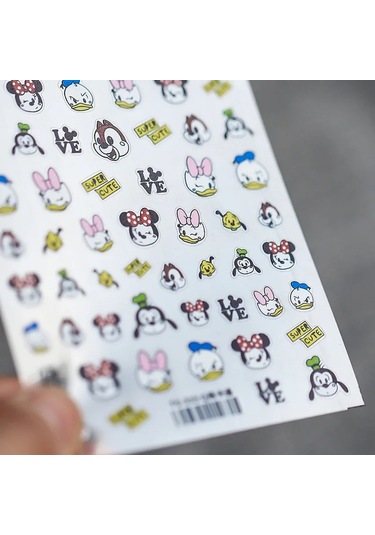 1 Adet Siyah Beyaz Yay Kelebek 5d Tırnak Çıkartmalar Nail Art Dekorasyon Kabartma Disney Karikatür Çiçek Nail Art Çıkartmalar Tırnak Malzemeleri 0.5 Cm