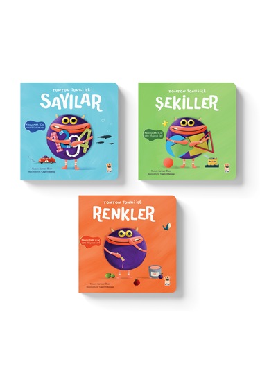 Tonton Tonki ile Şekiller - Kevser Özer - Sincap Kitap