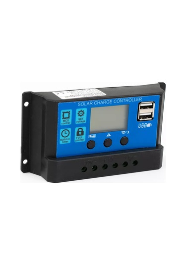 Exmork Güneş Enerjisi Şarj Kontrol Cihazı 20a 12v Veya 24v 95241037