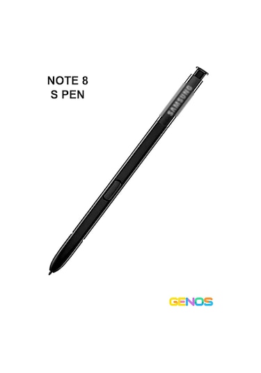 Samsung Galaxy Uyumlu Note 8 Dokunmatik Kalem S Pen Stylus Kalem Siyah N950
