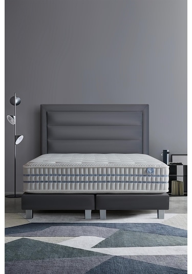 Soley Blue Night Sert / Yumuşak Çift Kullanım Özellikli Ergonomik Hybrid Yatak