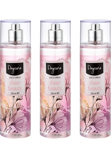 Vücut Spreyi Sheer Beauty 200 Ml X 3 Adet