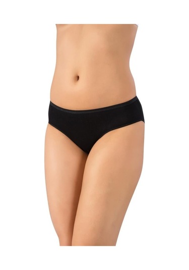 3 Lü Paket Lüx Drm Bayan Bambu Düşük Bel Bikini Külot Slip 3100