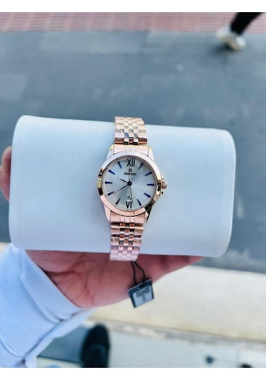 Reward Takvimli Su Geçirmez Çelik Kadın Kol Saati 2 Yıl Garantili Daq98745-1