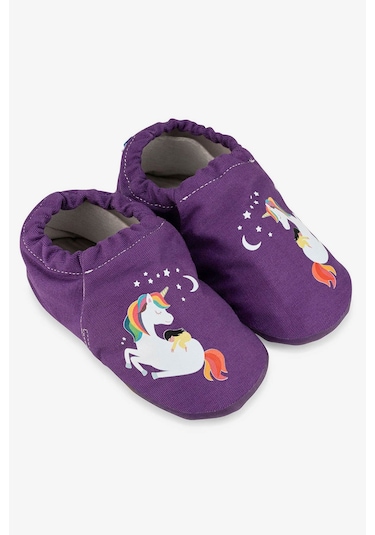 Hopfrög Kids Unicorn Hyper Mor Erik Barefoot Akıllı Patik Mor