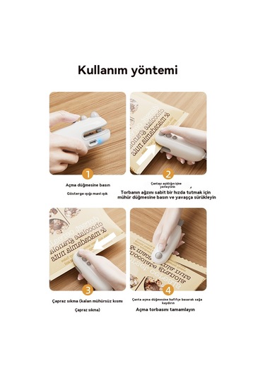 Jian Fan Gıda Vakum Yapıştı Makinesi Ev Mini Plastik Yapıştı Mamakinesi Mutfak Depolama