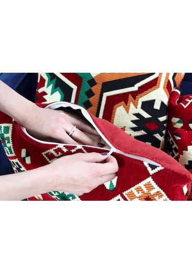 Lorence Home / Esmeli Kilim Şeker Kırlent - Frigya