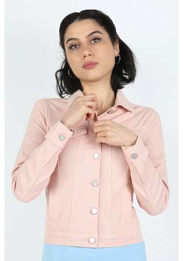 Kadın Gabardin Mont Pembe